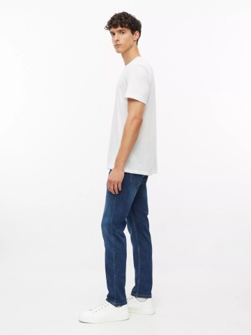 s.Oliver Blugi barbati Nelio cu talie medie, croiala Slim Fit, Slim Leg, Albastru inchis - Img 6