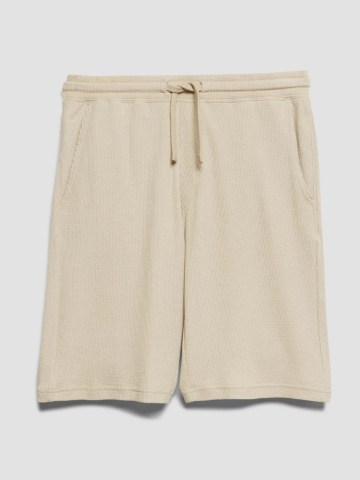 s.Oliver Pantaloni scurti barbati, din amestec de bumbac, cu talie medie, Relaxed fit, Detroit, Crem - Img 7