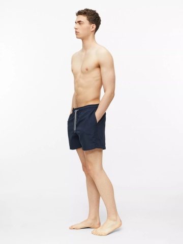s.Oliver Pantaloni scurti barbati pentru inot cu croiala Regular fit, Bleumarin inchis - Img 5