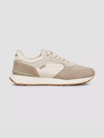 s.Oliver Sneakers casual barbati cu siret, Bej