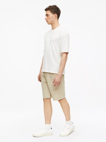 s.Oliver Tricou barbati, din amestec de bumbac, Relaxed fit, Alb - Img 4