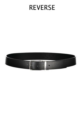 Calvin Klein, Curea reversibila, barbati Adj/Rev Light Frame Mono, Negru - Img 2