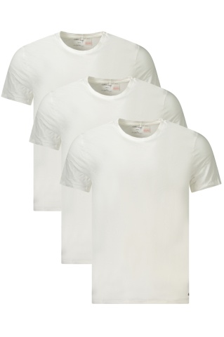 Calvin Klein Underwear Set 3 tricouri barbati, regular fit, alb - Img 1