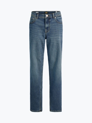 Jack & Jones Blugi baieti, CLARK, cu talie medie si croiala Regular fit, Albastru inchis - Img 8