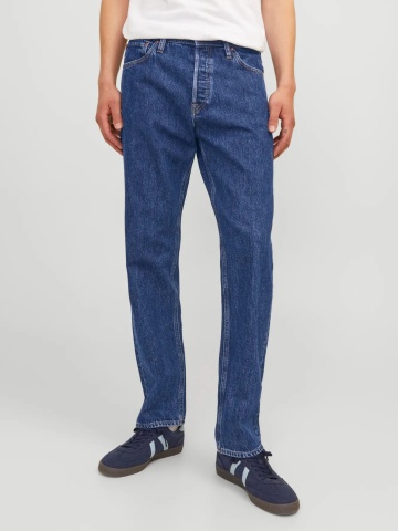 Jack & Jones Blugi barbati CHRIS, talie inalta, croiala Regular fit, Albastru