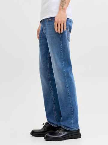 Jack & Jones Blugi barbati CLARK, cu talie medie si croiala Regular fit, Albastru - Img 3