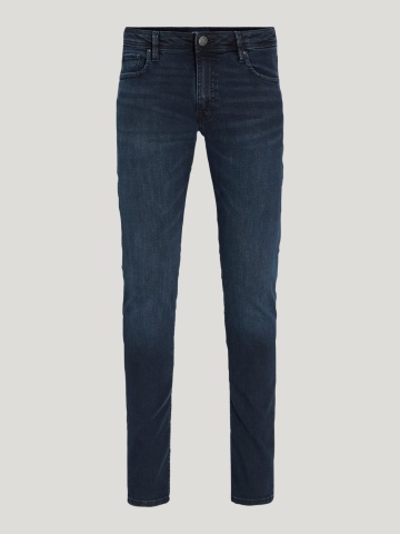 Jack & Jones Blugi barbati CLARK, cu talie medie si croiala Regular fit, Bleumarin inchis - Img 7