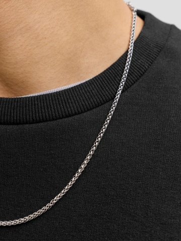 Jack & Jones Bluza barbati, simpla cu decolteu la baza gatului, Negru - Img 4