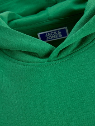 Jack & Jones Hanorac baieti cu gluga fara fermoar, Regular Fit, JJAMI, Verde - Img 3
