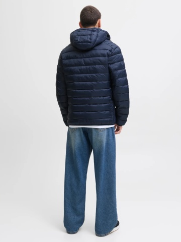 Jack & Jones Jacheta barbati cu gluga, Bradley 12280970, Regular fit, Bleumarin inchis - Img 7