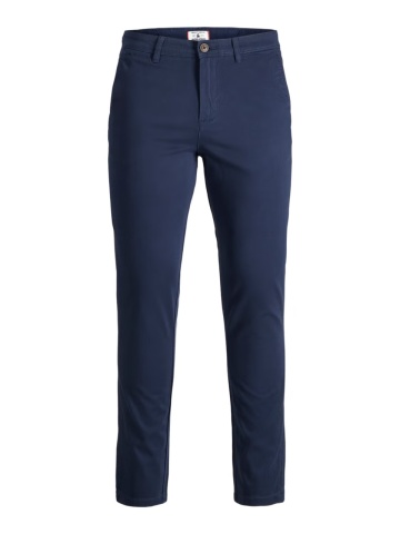 Jack & Jones, Pantaloni chino, barbati, Jpstmarco Bowie, Slim fit, Bleumarin inchis - Img 8