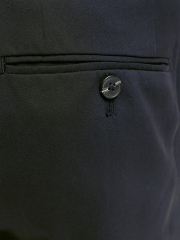 Jack & Jones Pantaloni costum barbati, JPRFRANCO, cu croiala Super Slim fit, Negru - Img 4
