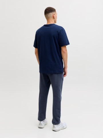 Jack & Jones Pantaloni de trening barbati, JPSTGORDON ARCHIVE, Regular fit, Bleumarin inchis - Img 7