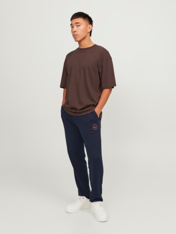 Jack & Jones Pantaloni de trening barbati, JPSTGORDON SHARK, Regular fit, Bleumarin inchis - Img 5