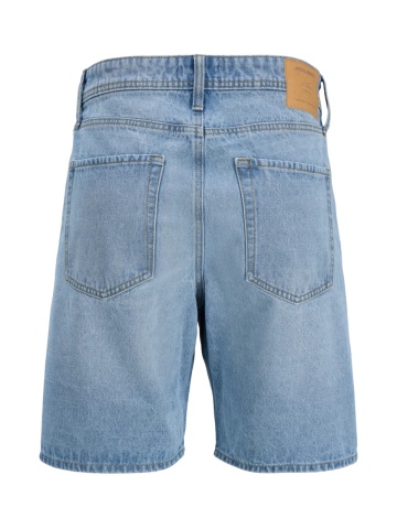 Jack & Jones Pantaloni scurti de blug barbati, JJITONY JJORIGINAL, cu talie inalta, Relaxed Fit, Albastru deschis - Img 9