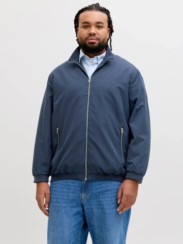 Jack & Jones Plus Jacheta bomber, barbati big sizes, Albastru inchis