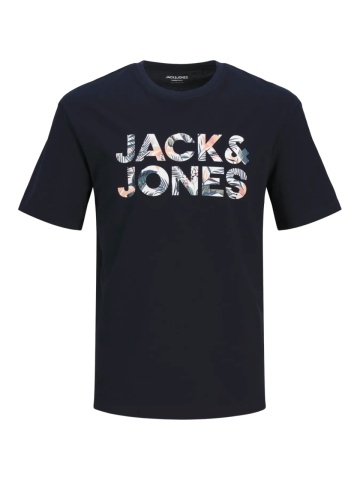 Jack & Jones Tricou barbati, din bumbac, Regular fit, JWHBRYAN, Bleumarin inchis - Img 8