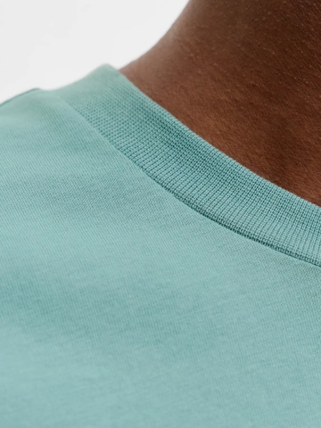 Jack & Jones Tricou barbati, din bumbac, Relaxed Fit, JJEARCHIVE, Verde deschis - Img 4