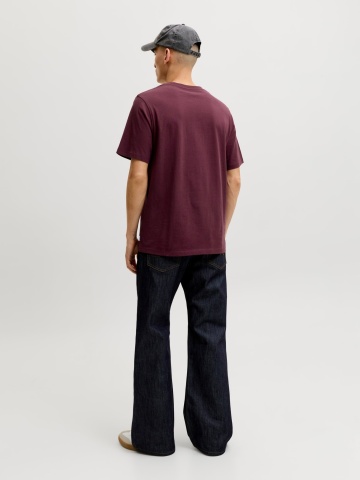 Jack & Jones Tricou basic barbati, Noos, Regular fit, Visiniu - Img 7