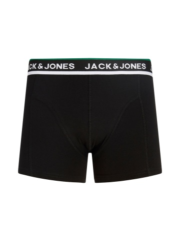 Jack & Jones Underwear barbati Set 3 perechi de boxeri, cu talie medie, JACSWAY, Negru - Img 5