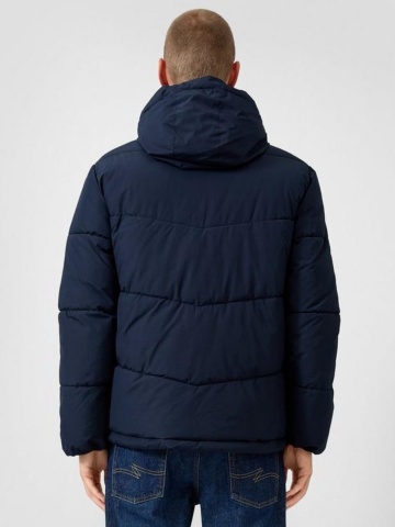 Q/S by s.Oliver Geaca barbati, pufoasa, Regular fit, Bleumarin inchis - Img 2