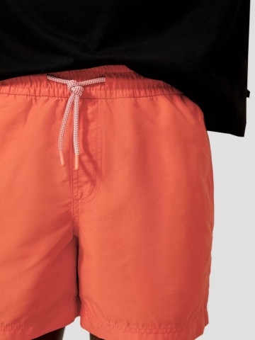 Q/S by s.Oliver Pantaloni scurti barbati pentru inot cu croiala Regular fit, Portocaliu - Img 3