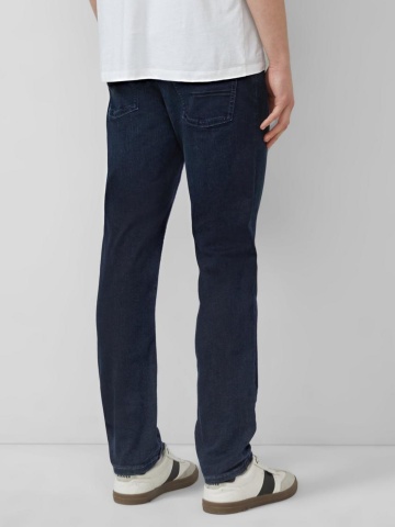 s.Oliver Blugi barbati Nelio cu talie medie, croiala Slim Fit, Slim Leg, Bleumarin inchis - Img 2