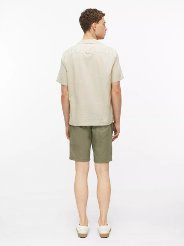 s.Oliver Pantaloni scurti barbati cu talie medie, Regular fit, Phoenix, Olive - Img 7