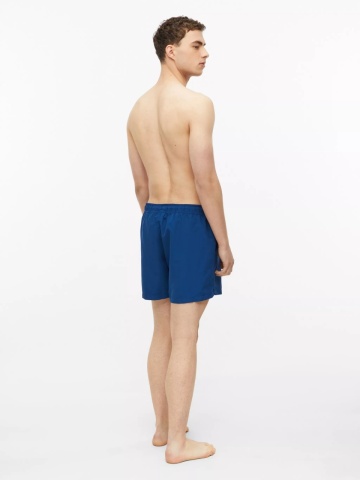 s.Oliver Pantaloni scurti barbati pentru inot cu croiala Regular fit, Albastru inchis - Img 2