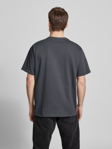 s.Oliver Tricou barbati cu croiala Regular fit, din bumbac, Gri inchis - Img 2