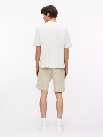 s.Oliver Tricou barbati la baza gatului din bumbac, Regular fit, Alb - Img 6