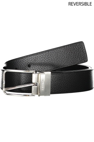 Calvin Klein, Curea reversibila, barbati Adj/Rev Light Frame Mono, Negru - Img 1