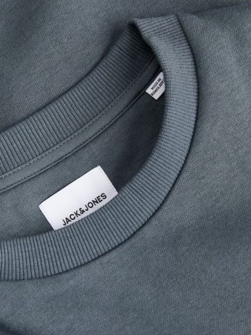 Jack & Jones Bluza barbati, simpla cu decolteu la baza gatului, JJEBRADLEY, Gri albastrui - Img 5