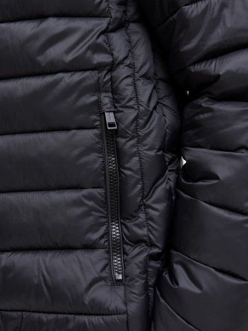 Jack & Jones Jacheta barbati cu gluga, Bradley 12280970, Regular fit, Negru - Img 5