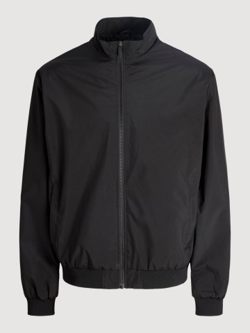 Jack & Jones Jacheta bomber barbati, Regular fit, Negru - Img 8