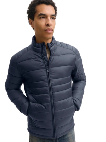 Jack & Jones Jacheta matlasata, barbati, fara gluga, Regular fit, JJEKINGSLEY, Bleumarin inchis - Img 3