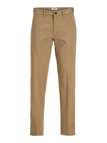 Jack & Jones, Pantaloni chino barbati, cu talie medie, Relaxed Fit, JPSTKANE BARRET, Maro - Img 8