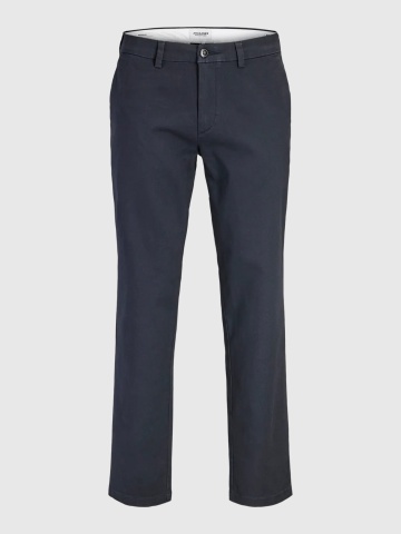 Jack & Jones, Pantaloni chino, barbati, Regular fit, Bleumarin inchis