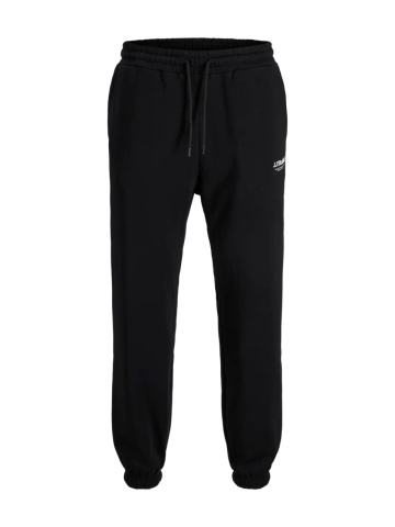Jack & Jones Pantaloni de trening barbati, cu talie medie, Relaxed Fit, JPSTKANE SOHO, Negru - Img 8