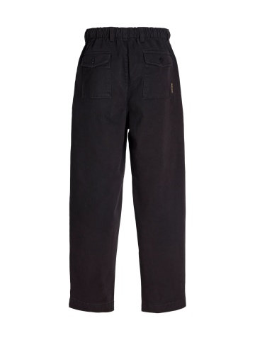 Jack & Jones Pantaloni jogger, din bumbac, baieti, cu talie inalta, JPSTEVAN, Negru - Img 8