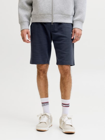 Jack & Jones Pantaloni scurti de trening barbati, talie medie, Regular fit, Bleumarin inchis