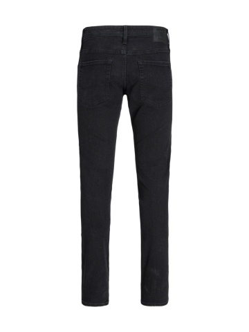 Jack & Jones Plus Blugi JJIGLENN, barbati big sizes, cu talie joasa si croiala Slim fit, Negru - Img 9