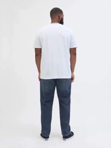 Jack & Jones Plus Blugi JJIMIKE JJORIGINAL, barbati cu talie medie si croiala Conica, Albastru inchis - Img 7