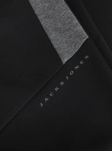 Jack & Jones Plus Pantaloni de trening barbati big sizes, Regular Fit, cu talie medie, JPSTGORDON, Negru - Img 3