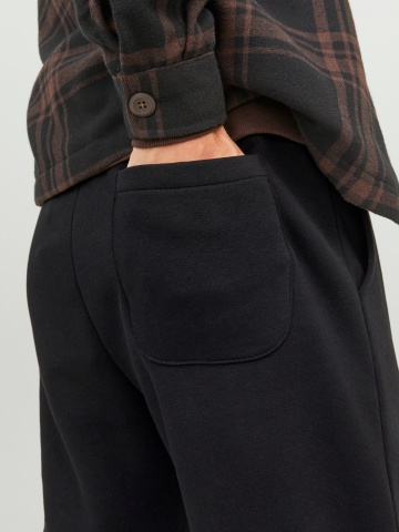 Jack & Jones Plus Pantaloni de trening JPSTGORDON JJBRADLEY, barbati, Regular fit, Negru - Img 4