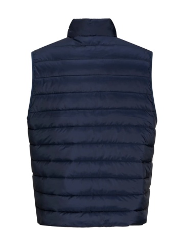 Jack & Jones Plus Vesta fara gluga, barbati big sizes, Bleumarin inchis - Img 2