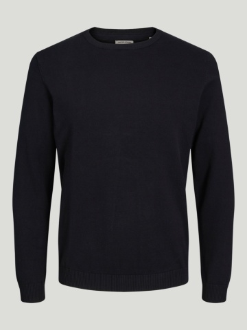 Jack & Jones Pulover barbati cu decolteu la baza gatului, Negru - Img 8