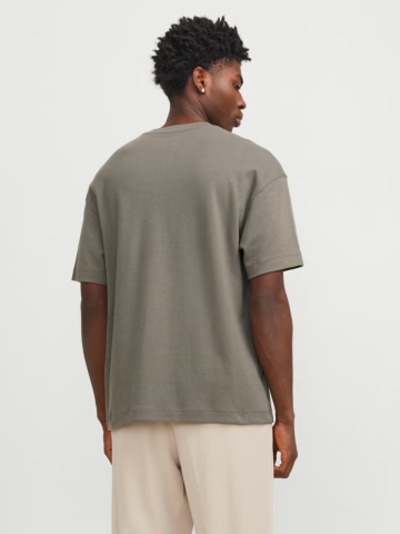 Jack & Jones Tricou barbati JJEURBAN EDGE TEE SS, Loose Fit, Olive - Img 2