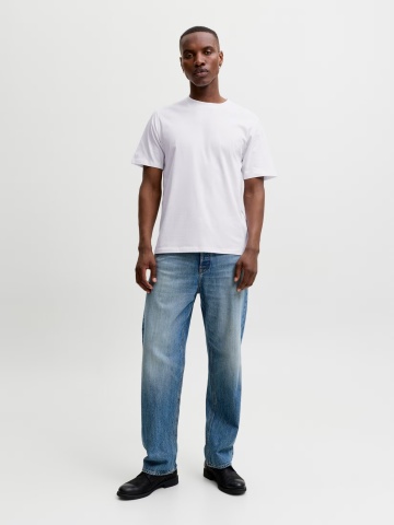 Jack & Jones Tricou basic barbati, Noos, Regular fit, Alb - Img 6
