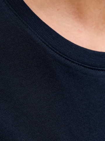 Jack & Jones Tricou cu decolteu la baza gatului, barbati, Standard fit, Bleumarin inchis - Img 4